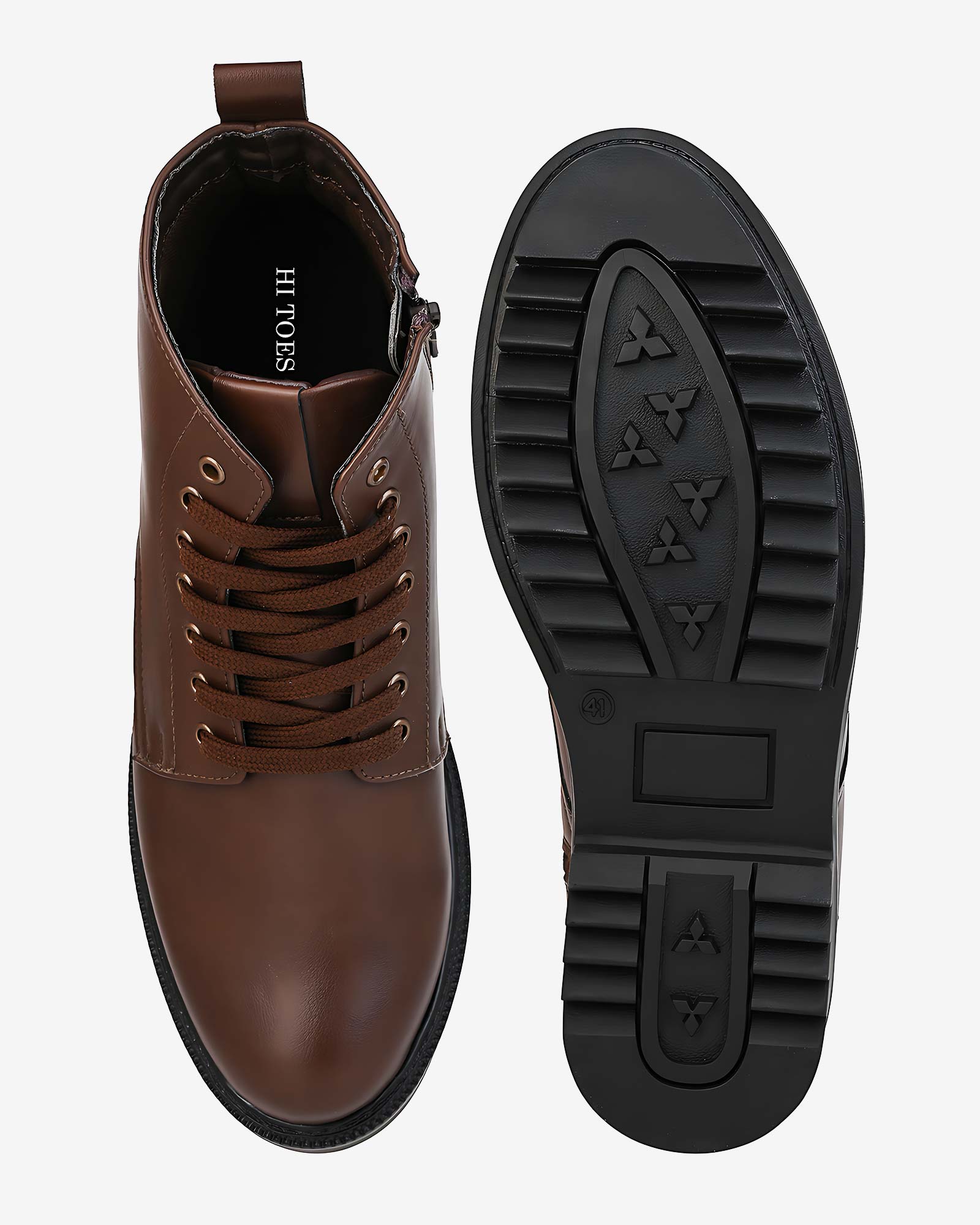 Uptera Height Increasing Boots - Brown