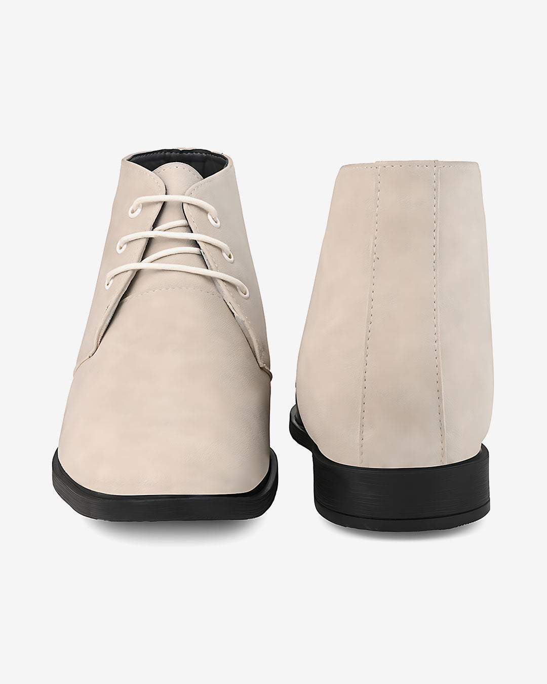 Vinturo Chukka Height Increasing Boots - Beige