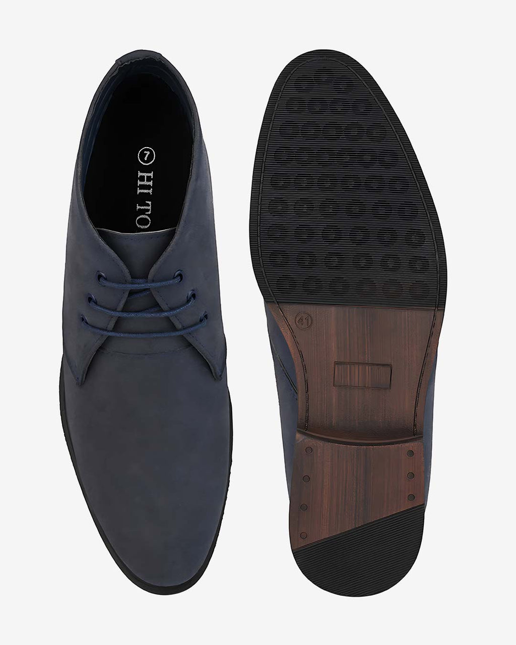 Vinturo Chukka Height Increasing Boots - Blue
