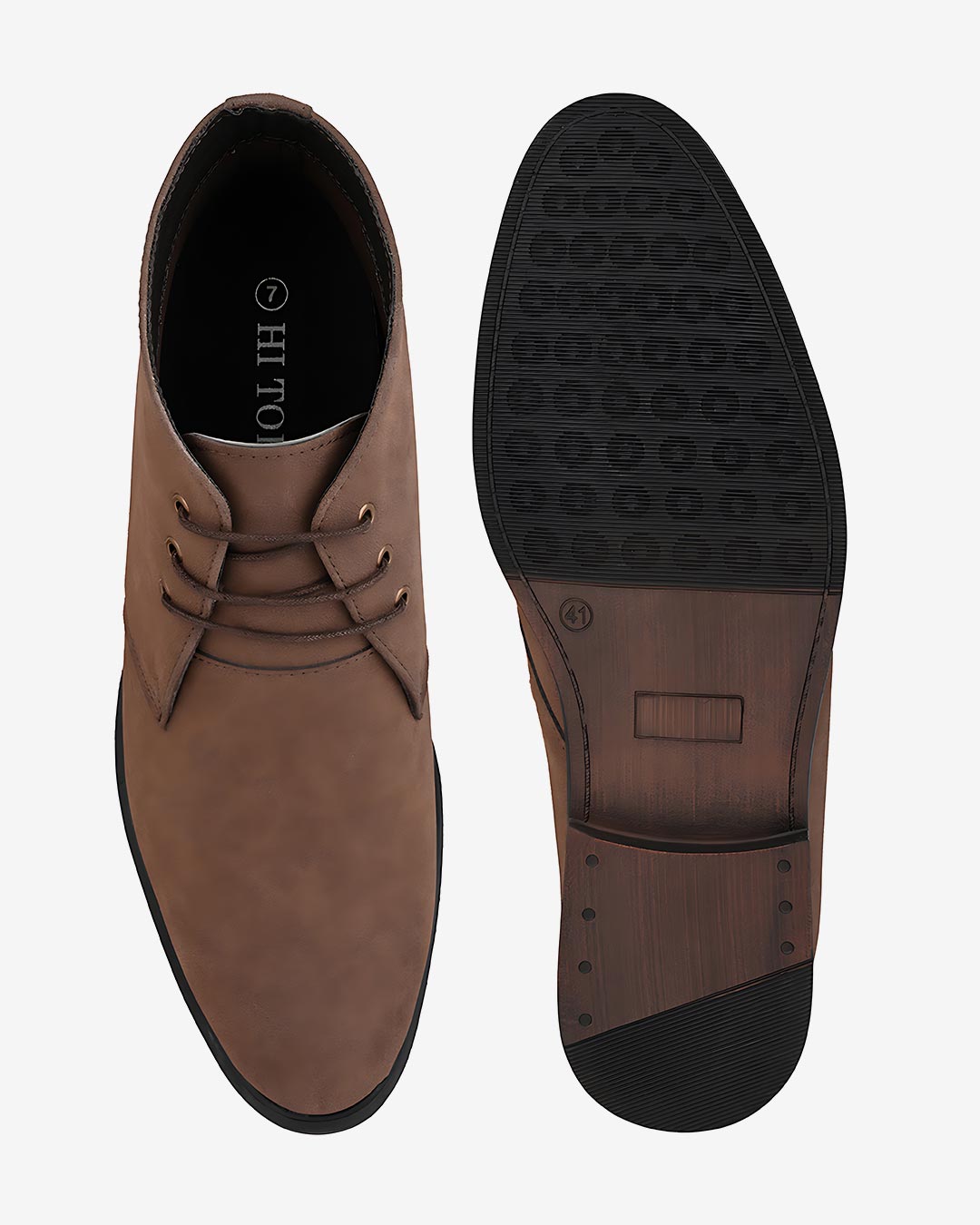 Vinturo Chukka Height Increasing Boots - Brown
