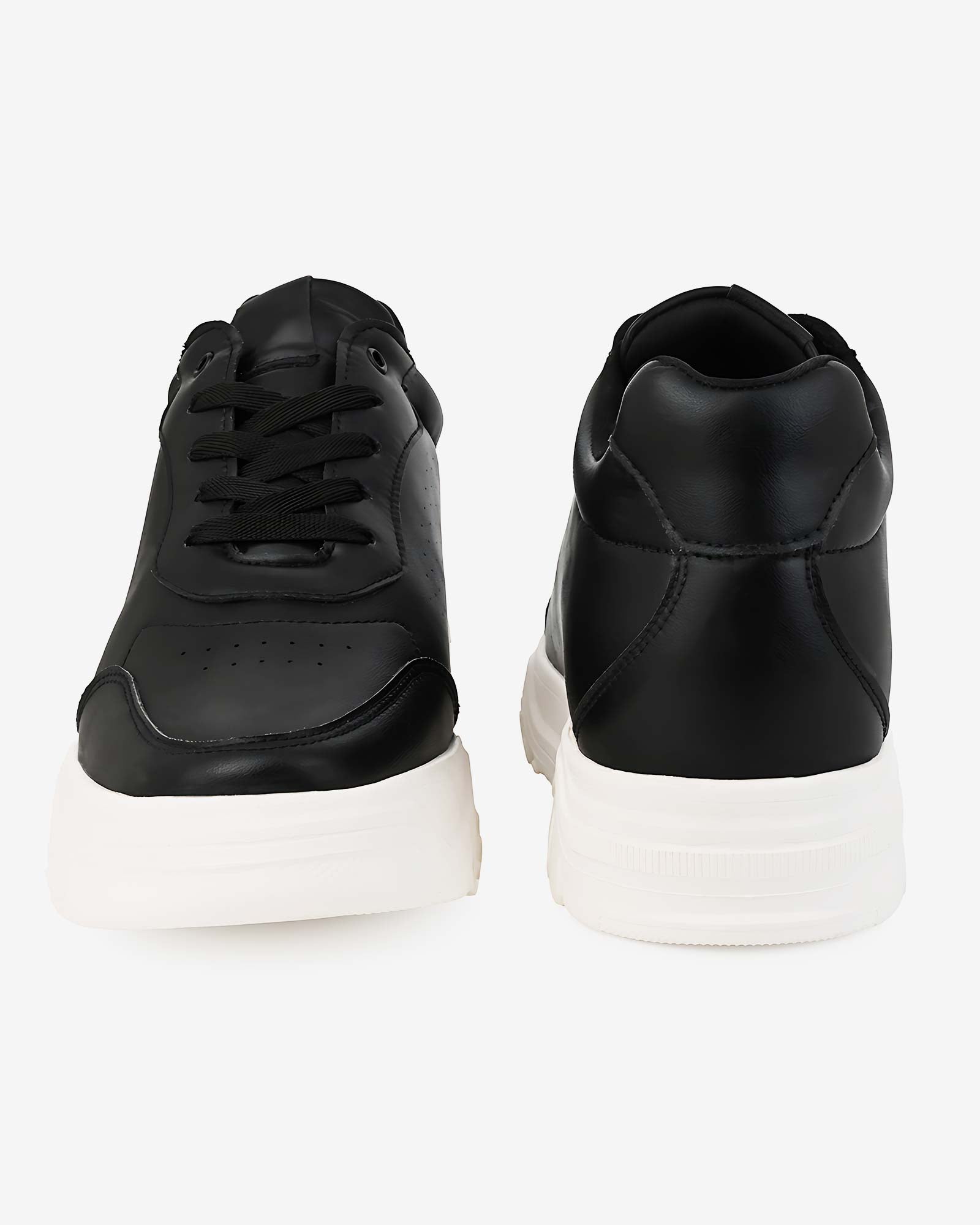 Zyft Classic Height Increasing Sneakers – Black