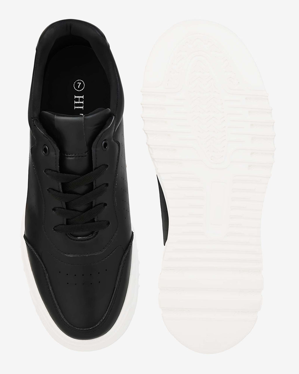 Zyft Classic Height Increasing Sneakers – Black