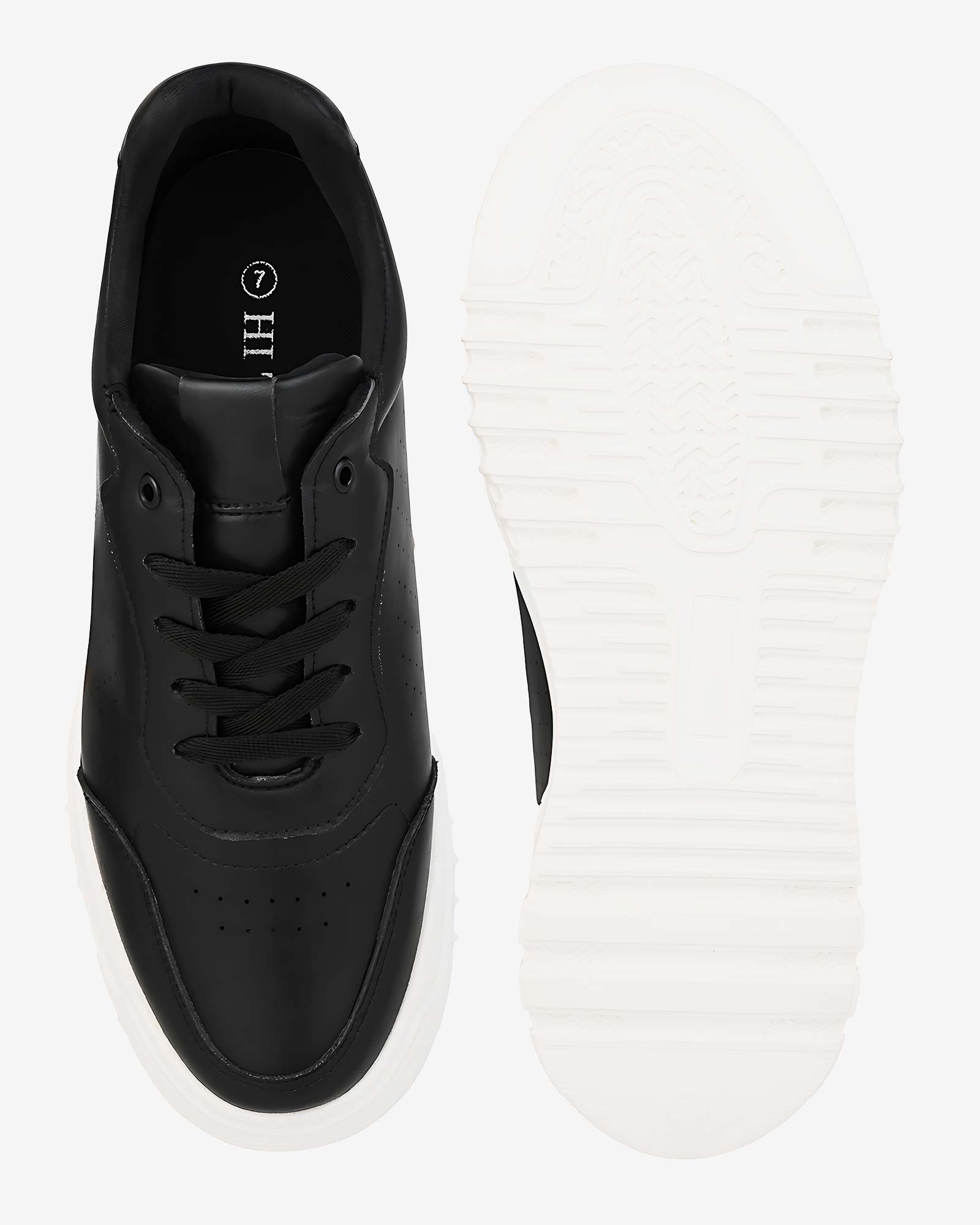 Zyft Classic Height Increasing Sneakers – Black