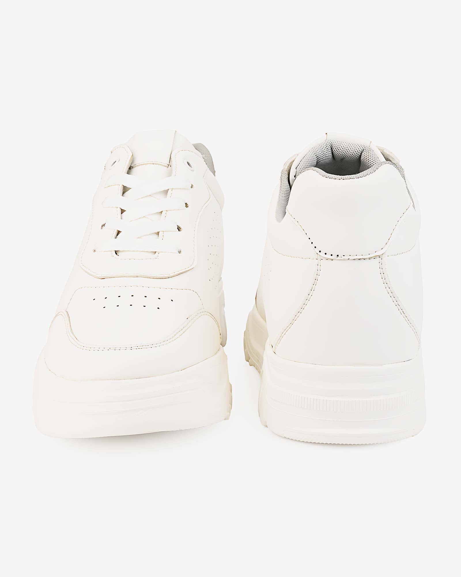 Zyft Classic Height Increasing Sneakers – White